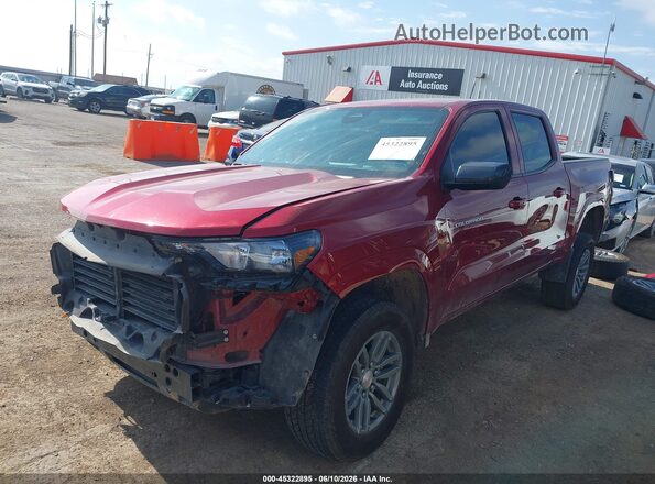 1GCPSCEK3S1227197 2025 CHEVROLET COLORADO Темно-бордовый Передняя левая четверть
