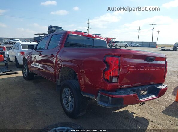 1GCPSCEK3S1227197 2025 CHEVROLET COLORADO Темно-бордовый Задняя левая четверть