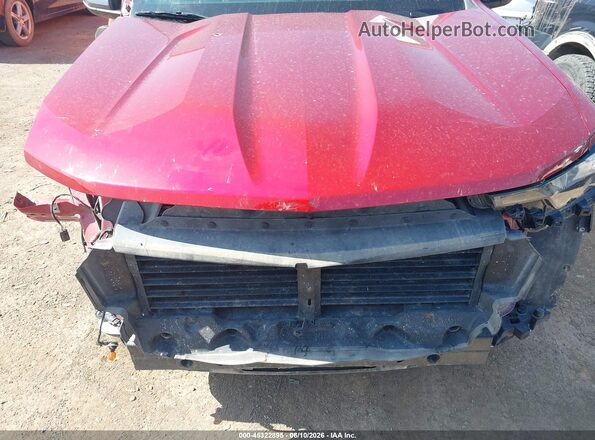 1GCPSCEK3S1227197 2025 CHEVROLET COLORADO Темно-бордовый Вид спереди