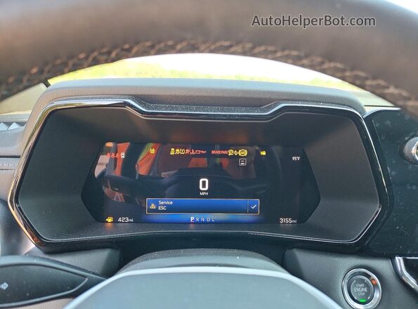 1GCPSCEK6S1202326 2025 CHEVROLET COLORADO Blue Widok zestawu wskaźników