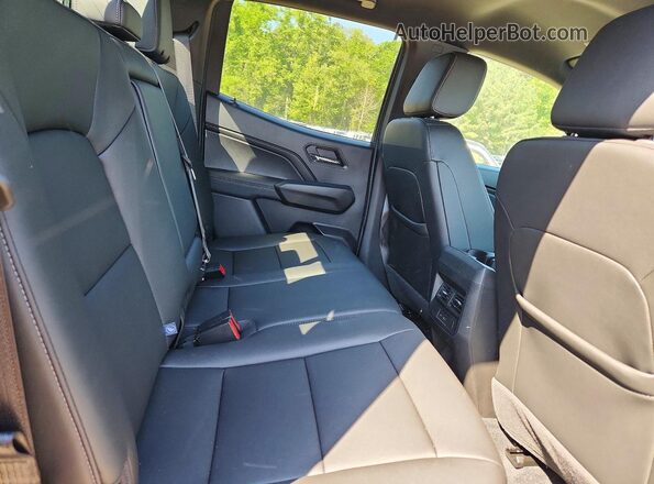 1GCPSCEK6S1202326 2025 CHEVROLET COLORADO Blue Widok tylnych siedzeń