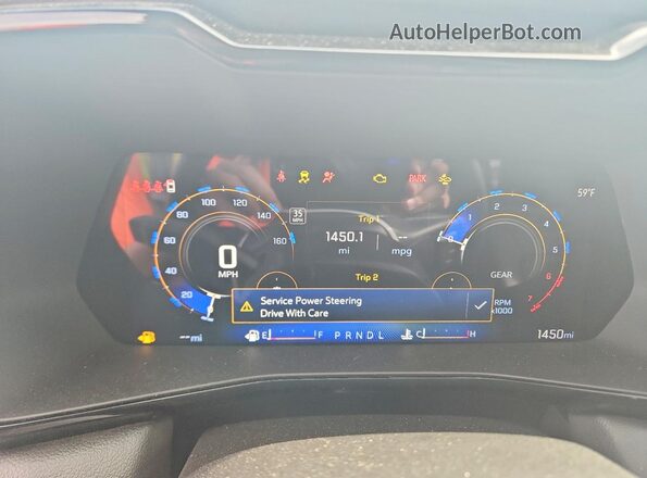 1GCPSCEKXT1206803 2026 CHEVROLET COLORADO White Widok zestawu wskaźników