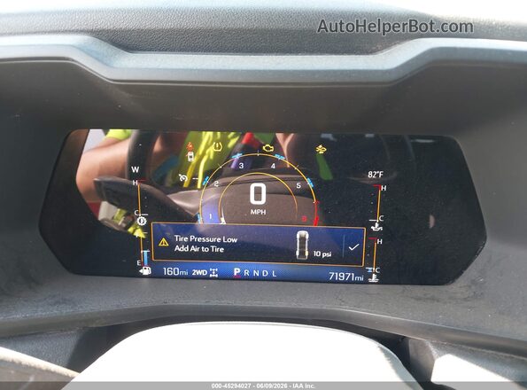 1GCPTBEK0P1191645 2023 CHEVROLET COLORADO Белый Вид задних сидений