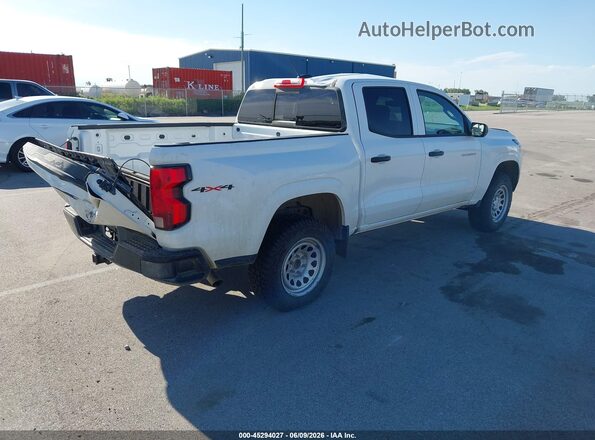 1GCPTBEK0P1191645 2023 CHEVROLET COLORADO Белый Задняя правая четверть