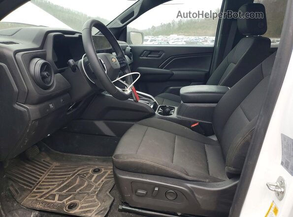 1GCPTBEK7S1147537 2025 CHEVROLET COLORADO White წინა სალონის ხედი