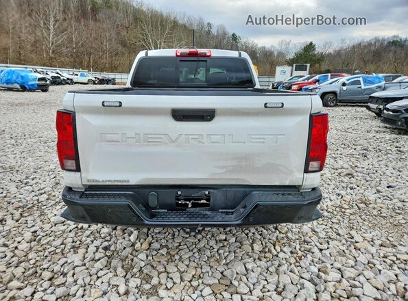 1GCPTBEK7S1147537 2025 CHEVROLET COLORADO White უკანა ხედი