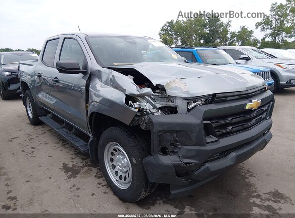 1GCPTBEK7S1176259 2025 CHEVROLET COLORADO Gray Front view