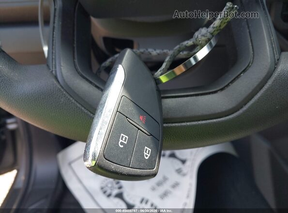 1GCPTBEK7S1176259 2025 CHEVROLET COLORADO Gray Dashboard view
