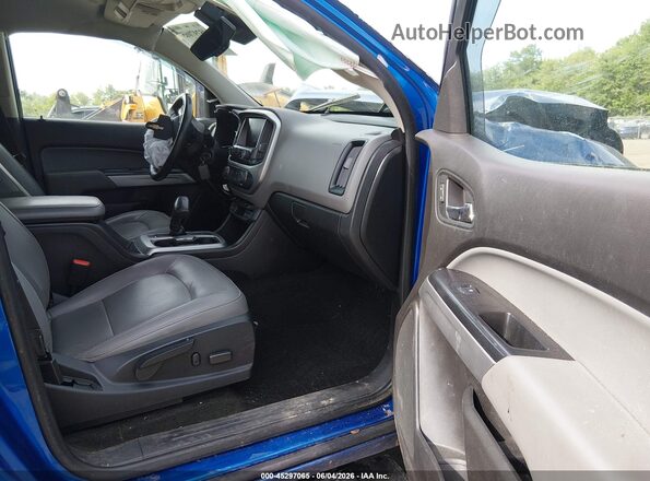 1GCPTCE18J1137868 2018 CHEVROLET COLORADO Blue Front interior view