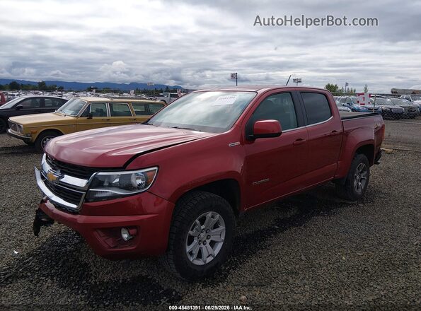 1GCPTCE19G1229970 2016 CHEVROLET COLORADO Красный Передняя левая четверть