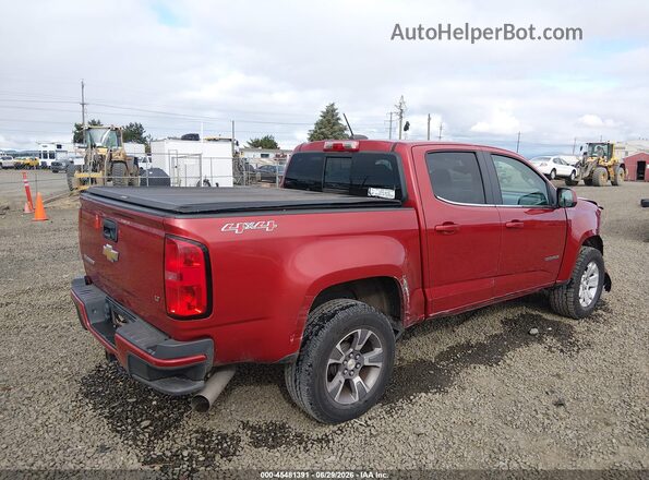 1GCPTCE19G1229970 2016 CHEVROLET COLORADO Красный Задняя правая четверть
