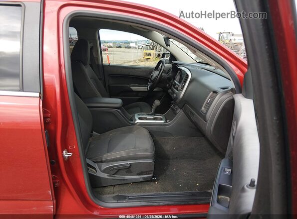 1GCPTCE19G1229970 2016 CHEVROLET COLORADO Красный Вид салона спереди