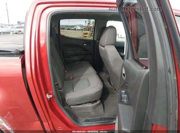 1GCPTCE19G1229970 2016 CHEVROLET COLORADO Красный Вид наклейки с VIN-кодом