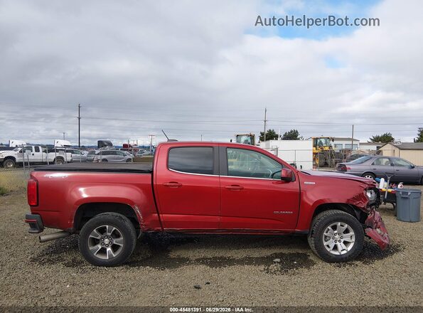 1GCPTCE19G1229970 2016 CHEVROLET COLORADO Красный Панорамный вид салона 360°