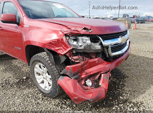 1GCPTCE19G1229970 2016 CHEVROLET COLORADO Красный Вид спереди