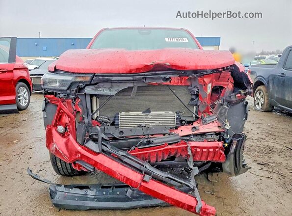 1GCPTCEK0P1134366 2023 CHEVROLET COLORADO Красный Вид спереди