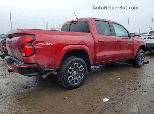 1GCPTCEK0P1134366 2023 CHEVROLET COLORADO Красный Задняя правая четверть