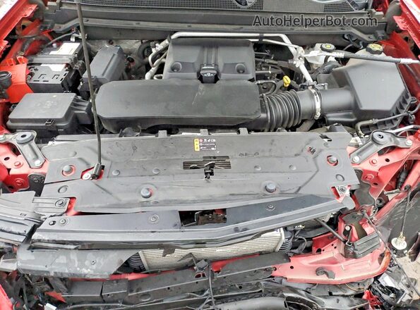 1GCPTCEK0P1134366 2023 CHEVROLET COLORADO Красный Вид задней части салона