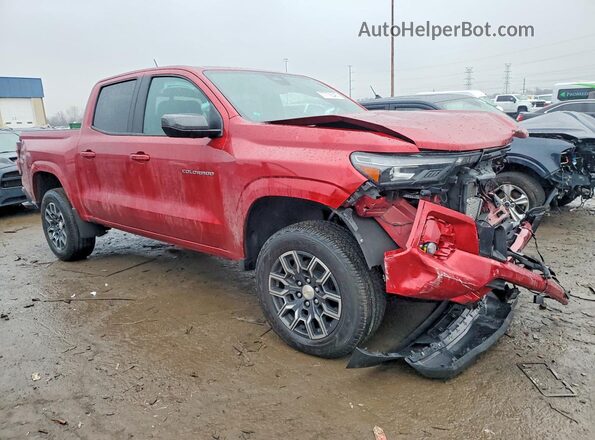 1GCPTCEK0P1134366 2023 CHEVROLET COLORADO Красный Передняя правая четверть