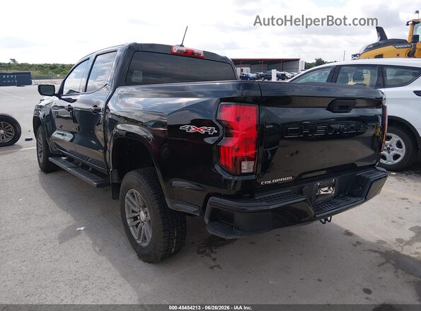 1GCPTCEK0P1231387 2023 CHEVROLET COLORADO Black Trasero izquierdo