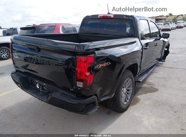 1GCPTCEK0P1231387 2023 CHEVROLET COLORADO Black Trasero derecho
