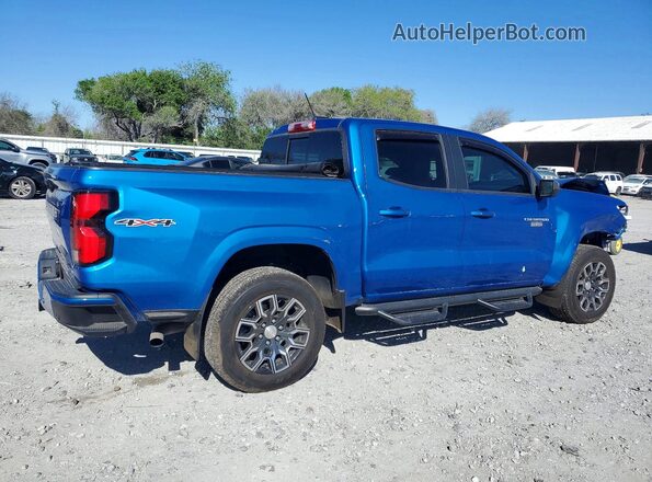 1GCPTCEK2R1123680 2024 CHEVROLET COLORADO Синий Задняя правая четверть