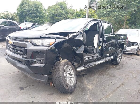 1GCPTCEK4P1171663 2023 CHEVROLET COLORADO Черный Передняя левая четверть