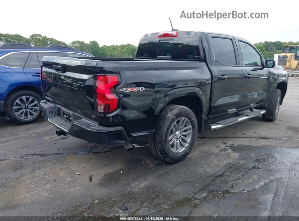 1GCPTCEK4P1171663 2023 CHEVROLET COLORADO Черный Задняя правая четверть