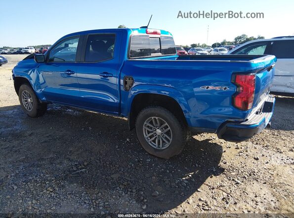 1GCPTCEK9P1120532 2023 CHEVROLET COLORADO Blue უკანა მარცხენა
