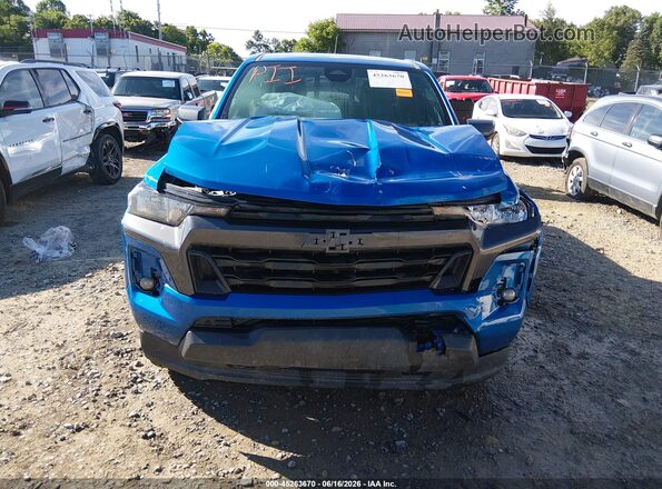 1GCPTCEK9P1120532 2023 CHEVROLET COLORADO Blue წინა ხედი