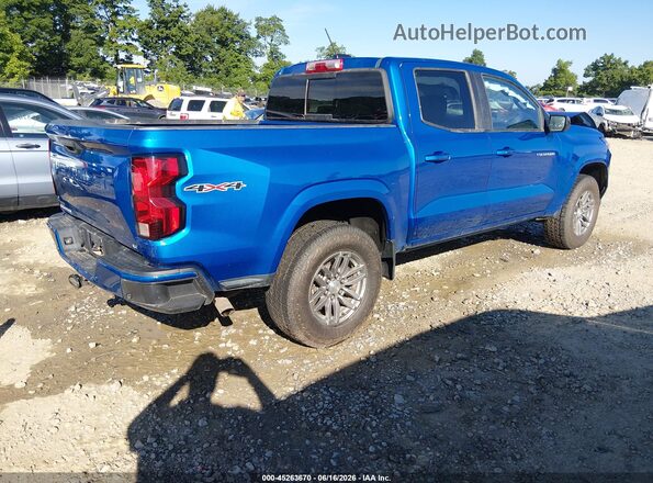 1GCPTCEK9P1120532 2023 CHEVROLET COLORADO Blue უკანა მარჯვენა