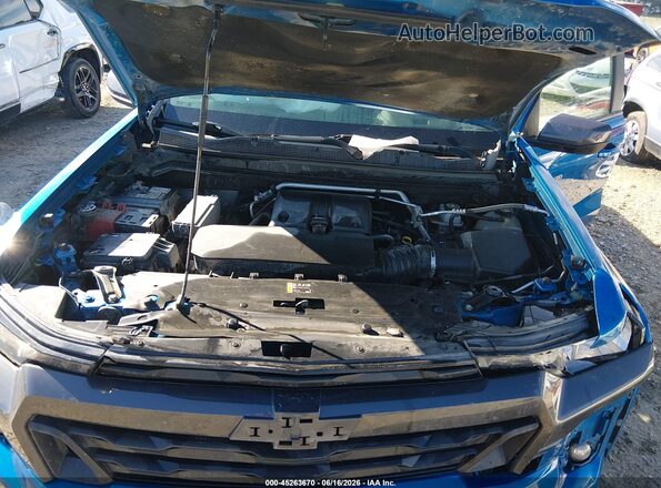 1GCPTCEK9P1120532 2023 CHEVROLET COLORADO Blue უკანა ხედი