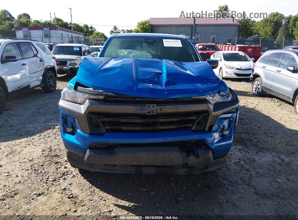 1GCPTCEK9P1120532 2023 CHEVROLET COLORADO Blue წინა პანელის ხედი