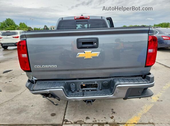 1GCPTDE12K1243191 2019 CHEVROLET COLORADO Gray უკანა ხედი