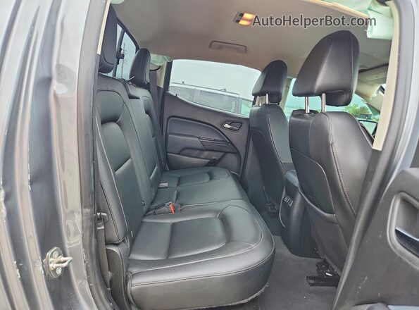 1GCPTDE12K1243191 2019 CHEVROLET COLORADO Gray უკანა სავარძლების ხედი