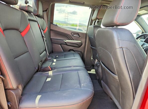 1GCPTDEK1P1246342 2023 CHEVROLET COLORADO Красный Вид задних сидений