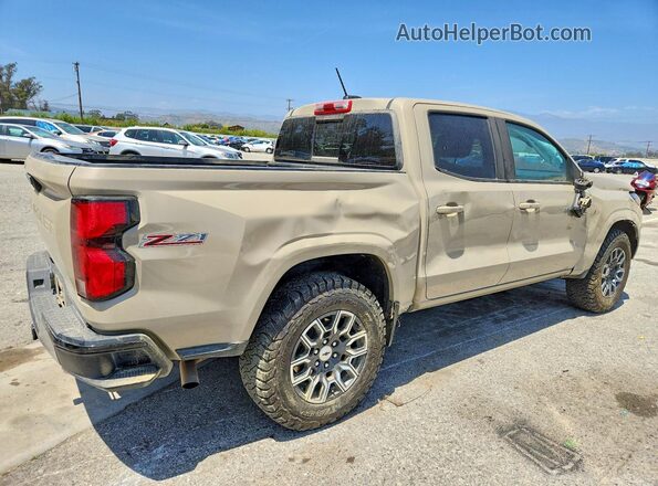 1GCPTDEK9P1218644 2023 CHEVROLET 1500 Желто-коричневый Задняя правая четверть