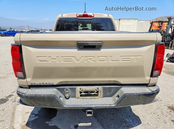 1GCPTDEK9P1218644 2023 CHEVROLET 1500 Желто-коричневый Вид сзади
