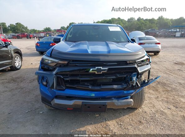 1GCPTDEKXP1220127 2023 CHEVROLET COLORADO Blue Вид спереду