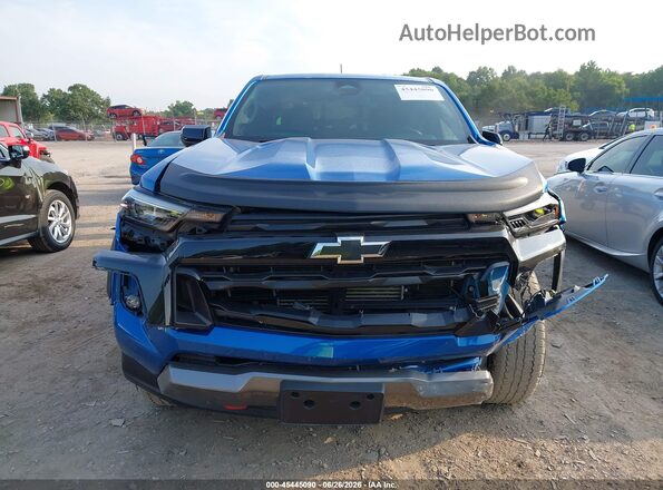 1GCPTDEKXP1220127 2023 CHEVROLET COLORADO Blue Вид щитка приладів