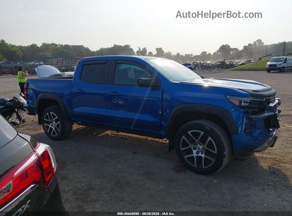 1GCPTDEKXP1220127 2023 CHEVROLET COLORADO Blue Вид задньої частини салону