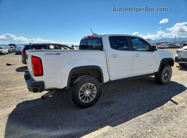 1GCPTEE14M1189157 2021 CHEVROLET COLORADO Белый Задняя правая четверть