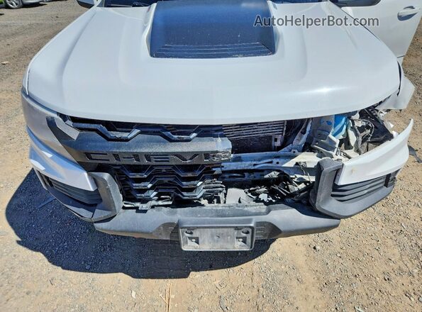 1GCPTEE14M1189157 2021 CHEVROLET COLORADO Белый Вид задней части салона