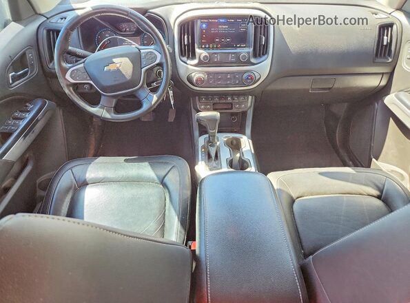 1GCPTEE14M1189157 2021 CHEVROLET COLORADO Белый Вид панели приборов