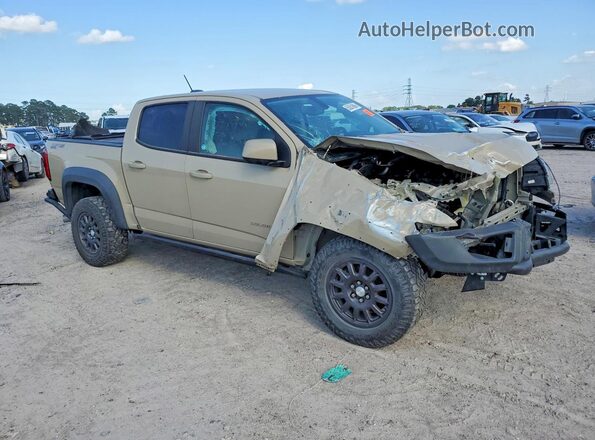 1GCPTEE17M1269374 2021 CHEVROLET COLORADO Tan 