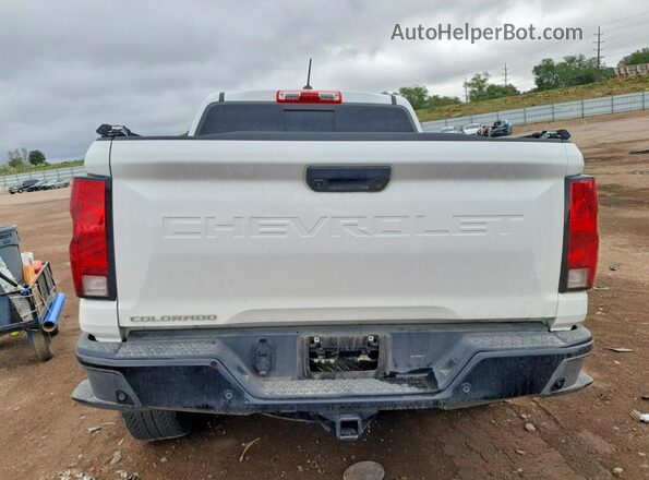 1GCPTEEK1P1228431 2023 CHEVROLET COLORADO White Vista trasera