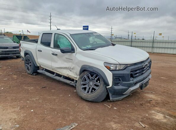 1GCPTEEK1P1228431 2023 CHEVROLET COLORADO White Delantero derecho