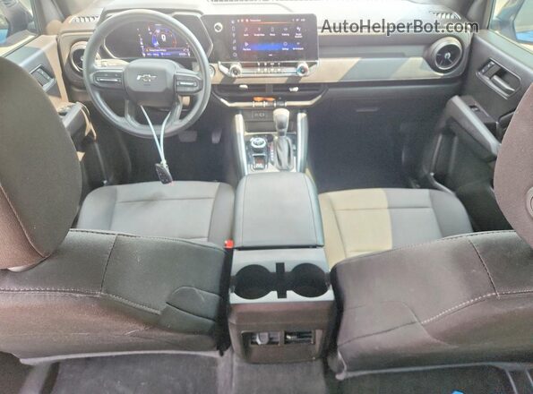 1GCPTEEK3P1208942 2023 CHEVROLET COLORADO Blue Առջևի վահանակի տեսք