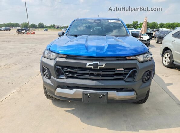 1GCPTEEK3P1208942 2023 CHEVROLET COLORADO Blue Դիմացի տեսք