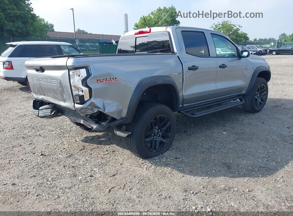 1GCPTEEK3S1193772 2025 CHEVROLET COLORADO Серебряный Задняя правая четверть